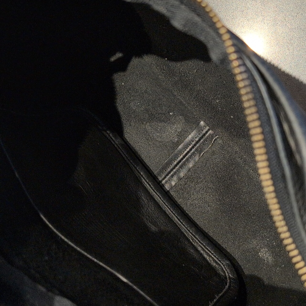 Vintage Coach Swinger 4040 Black Project Bag - Picture 13 of 14